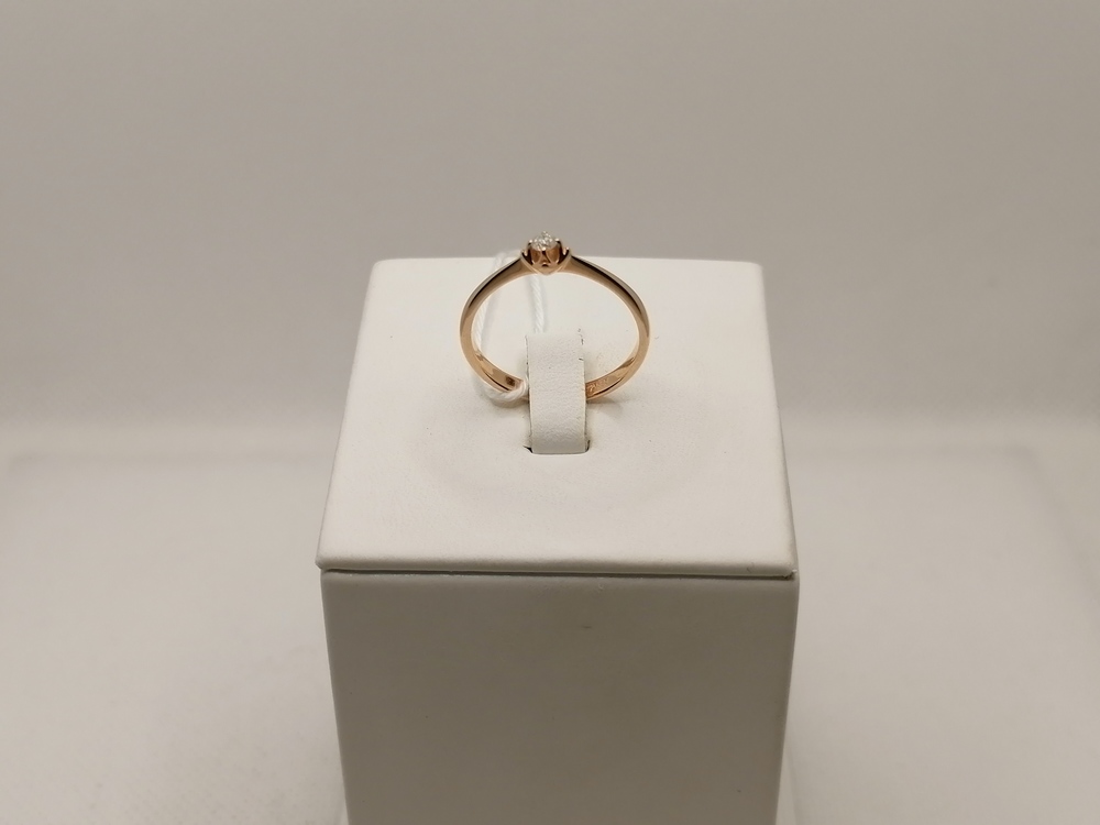 КОЛЬЦО БРИЛЛИАНТ Au 585