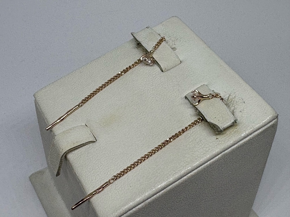 СЕРЬГИ ПРОДЕВКИ (Au 585)