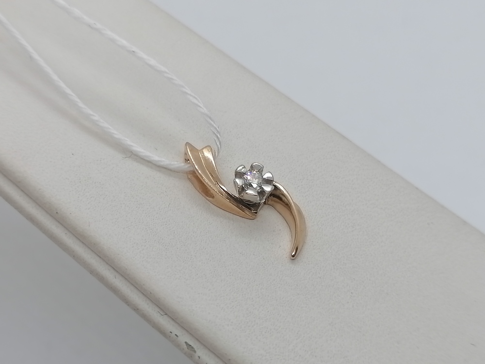 ПОДВЕСКА БРИЛЛИАНТ Au 585