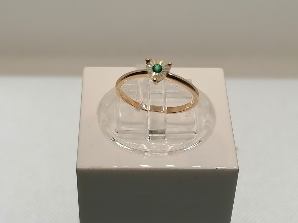 КОЛЬЦО С КАМНЕМ (Au 585)