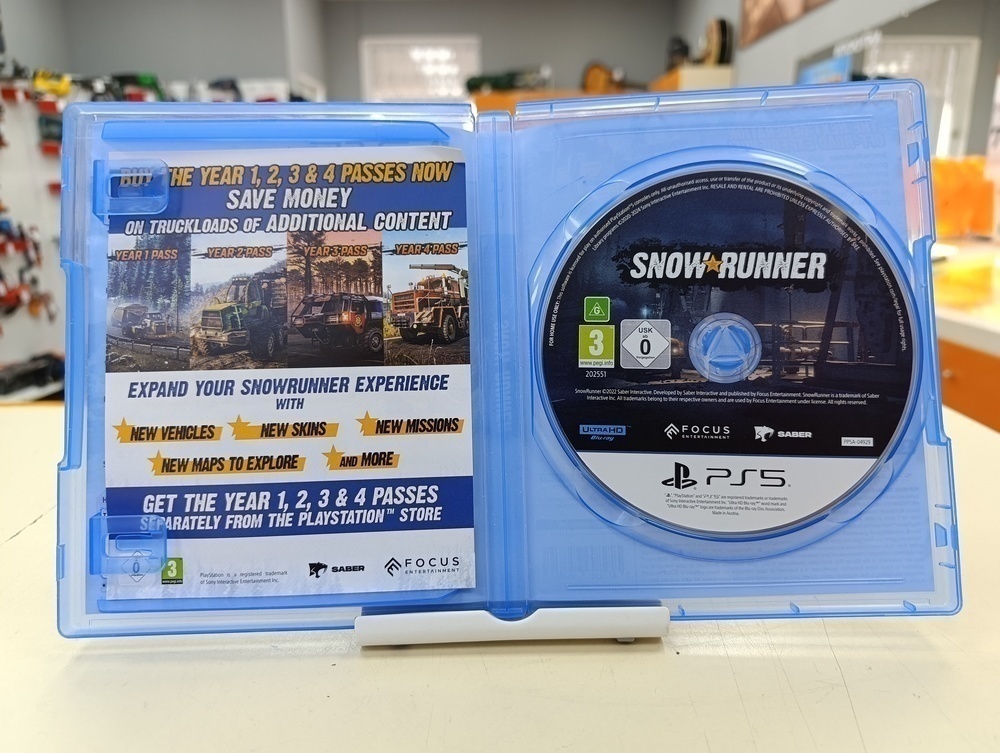 Игра Playstation 5 Snowrunner