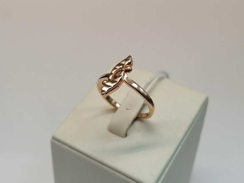 КОЛБКМ583 КОЛЬЦО БЕЗ КАМНЯ (Au 583)