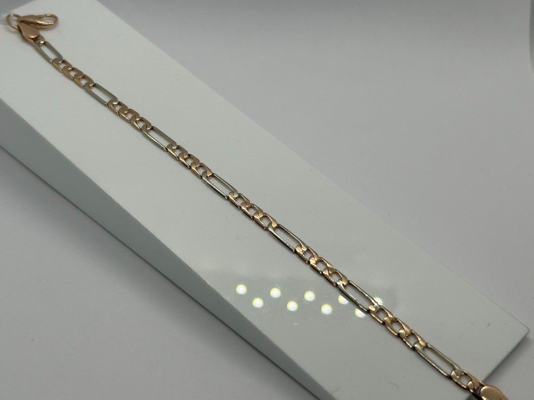 БРАСЛЕТ ПОЛНОВЕСНЫЙ Фигаро(картье) Au 585