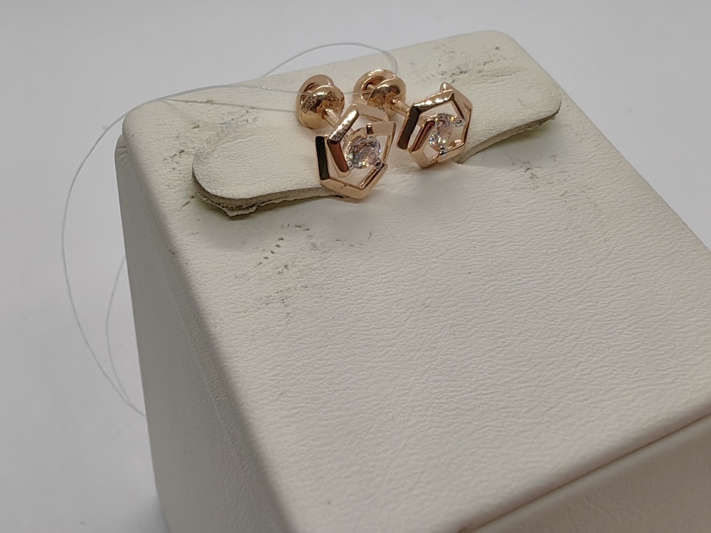 СЕРЬГИ ПУСЕТЫ (Au 585)