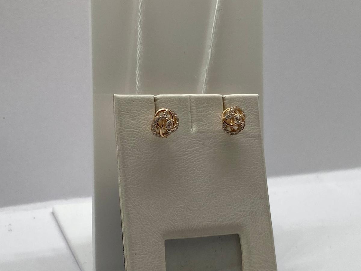 СПУС585 СЕРЬГИ ПУСЕТЫ (Au 585)