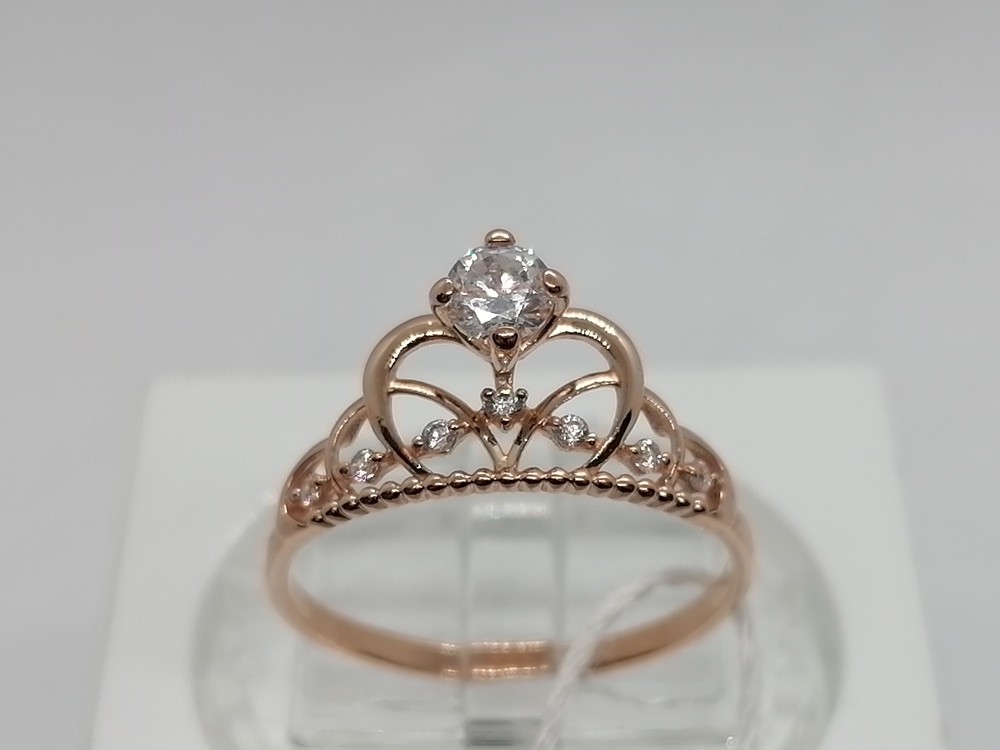 КОЛКМИ585 КОЛЬЦО С КАМНЯМИ (Au 585)