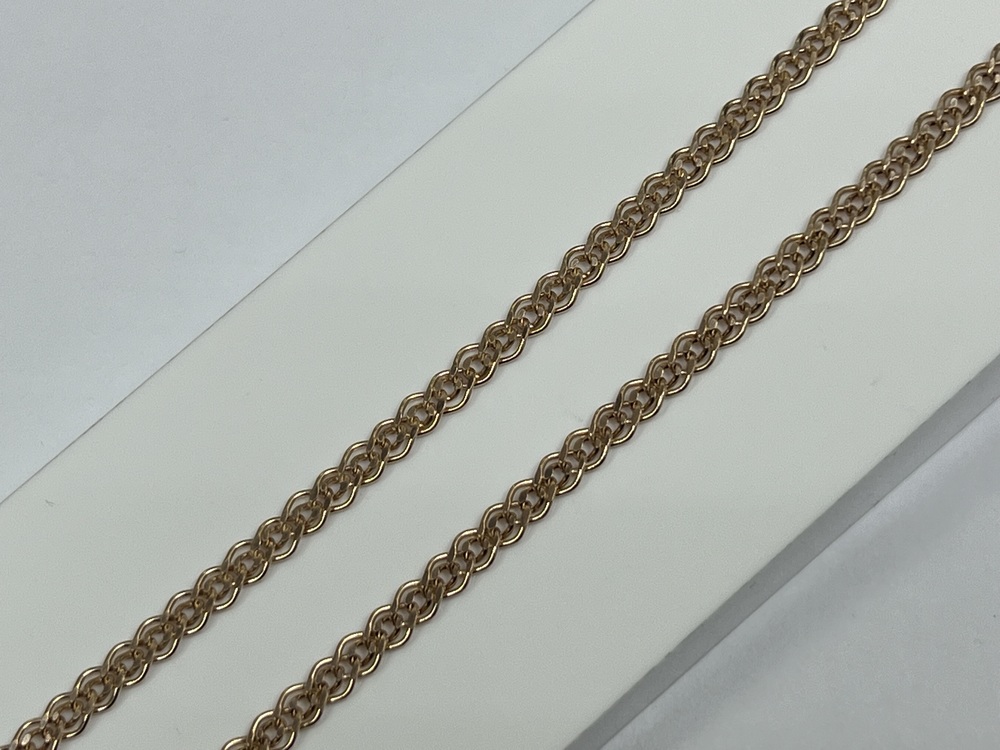 8060155П-55 ЦЕПЬ ПУСТОТЕЛАЯ Нона (Au 585)