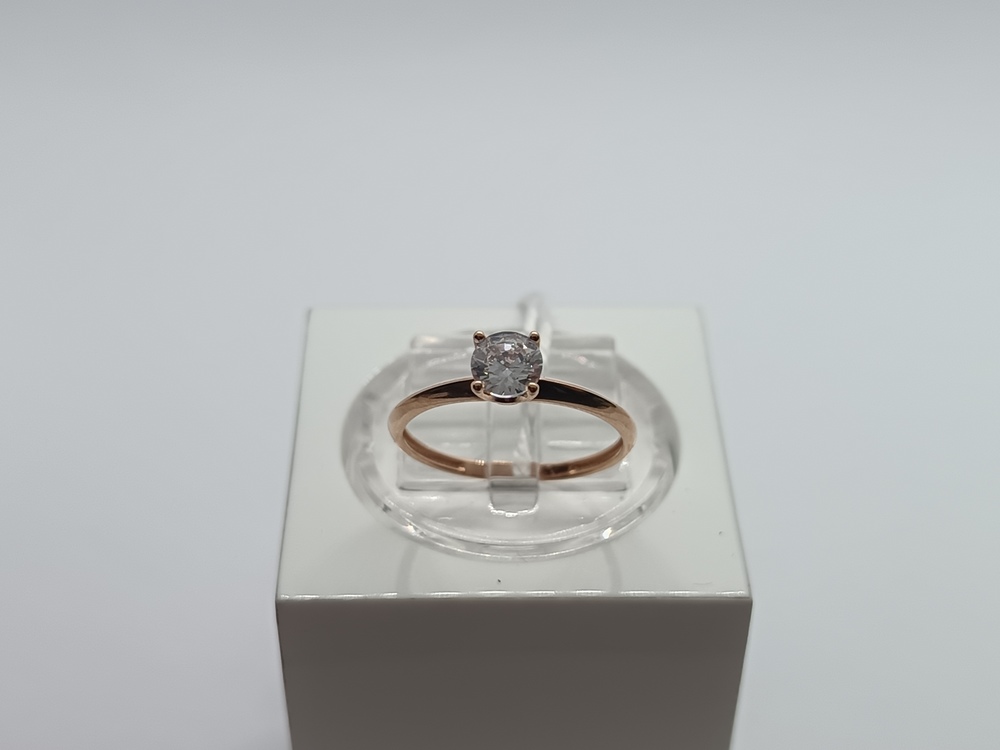 КОЛКМ585 КОЛЬЦО С КАМНЕМ (Au 585)