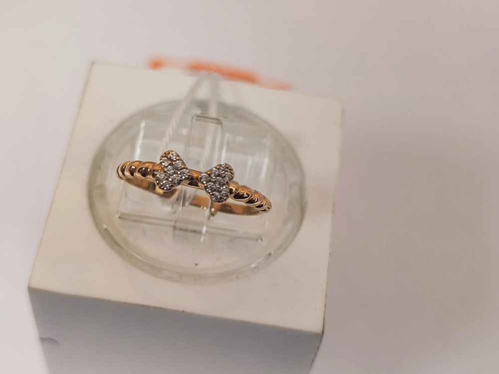 КОЛКМИ585 КОЛЬЦО С КАМНЯМИ (Au 585)