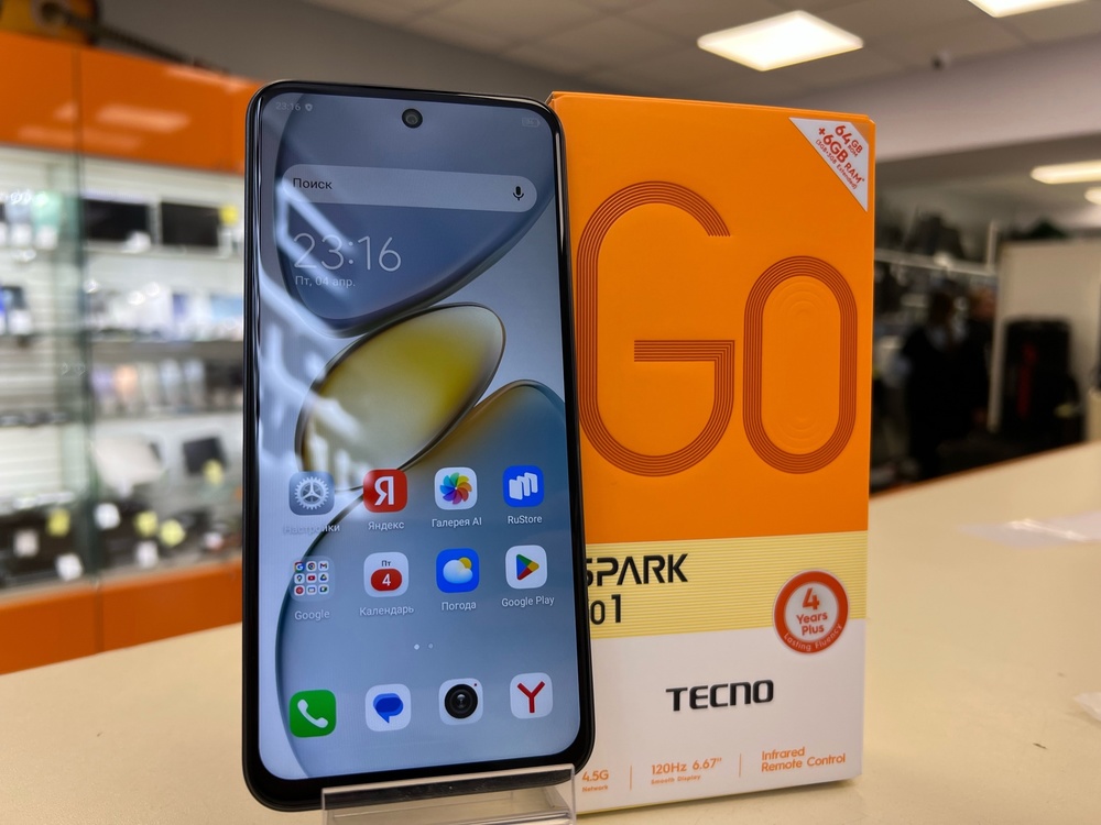 Смартфон Tecno Spark Go1 3/64