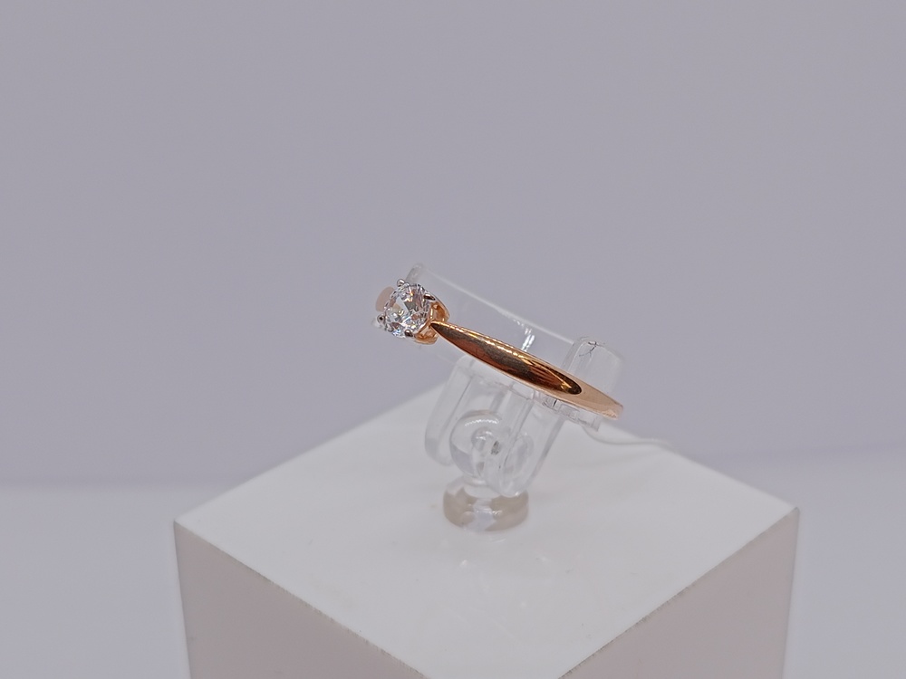 КОЛЬЦО С КАМНЕМ (Au 585)