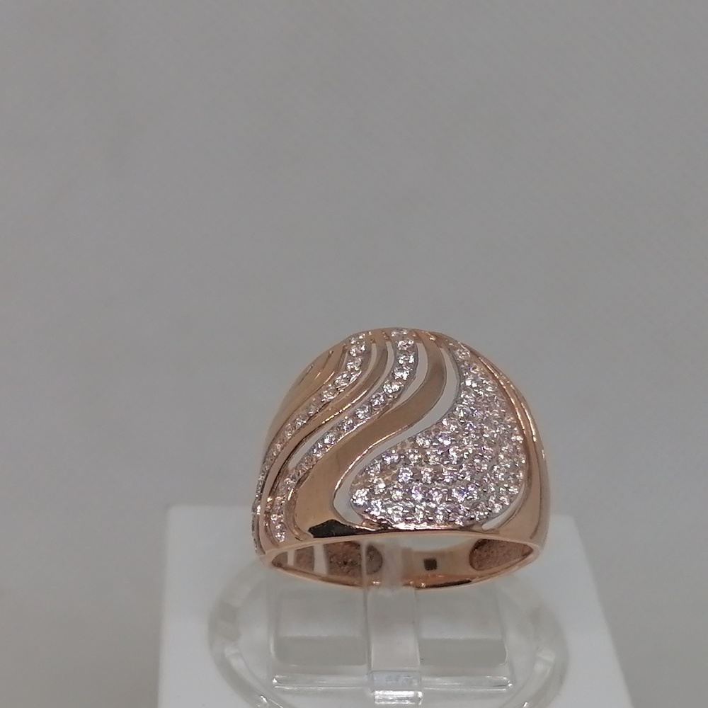 КОЛКМИ585 КОЛЬЦО С КАМНЯМИ (Au 585)