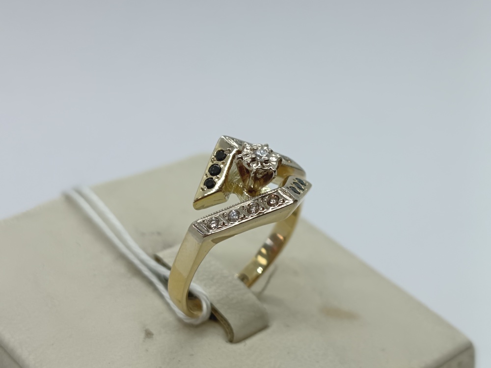 КОЛЬЦО БРИЛЛИАНТ Au 585