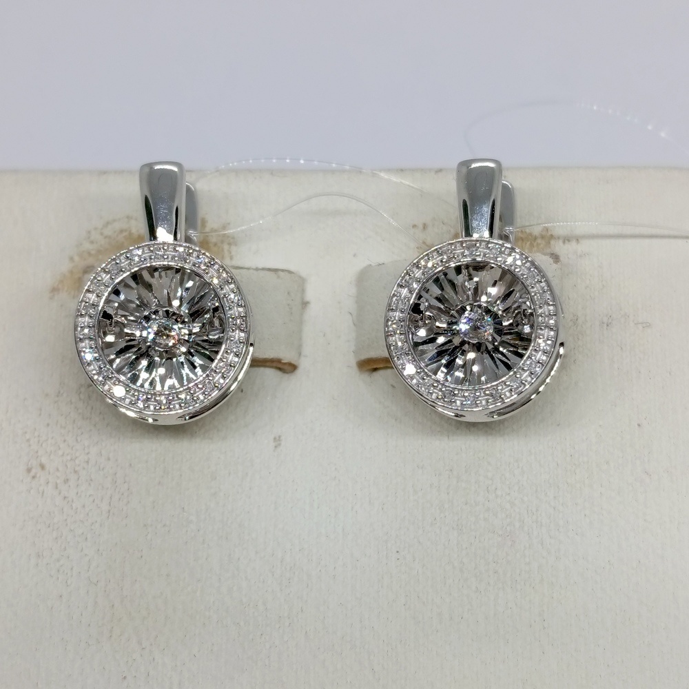 СЕРЬГИ БРИЛЛИАНТ (Au 585)