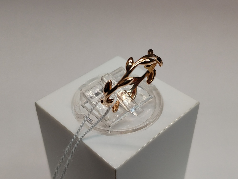 КОЛБКМ585 КОЛЬЦО БЕЗ КАМНЯ (Au 585)