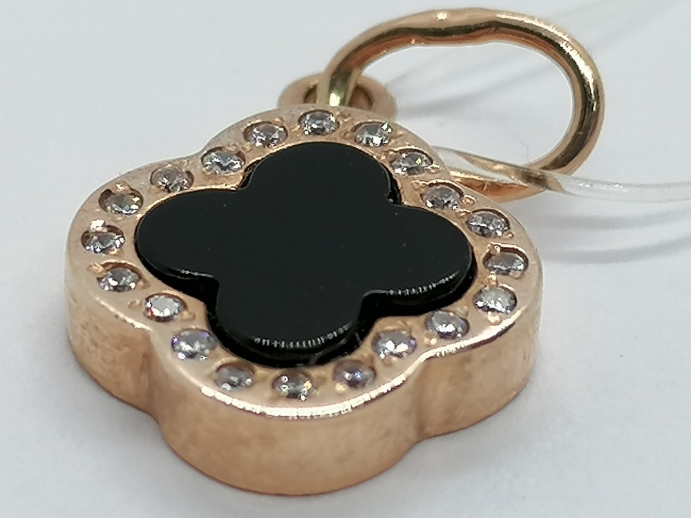9036 ПОДВЕСКА С КАМНЯМИ (Au 585)