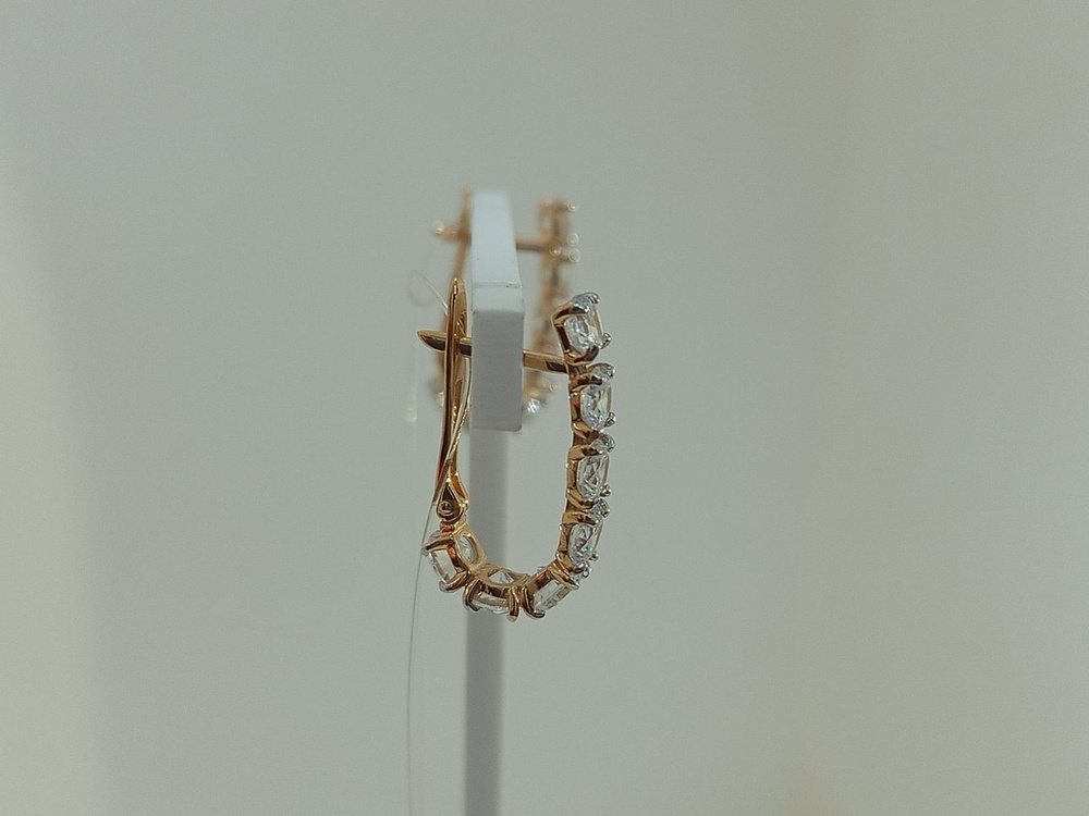 СЕРЬГИ С КАМНЯМИ (Au 585)