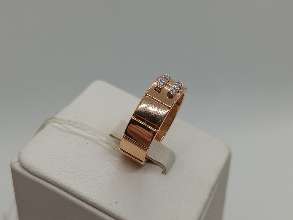 к4937 КОЛЬЦО С КАМНЯМИ (Au 585)