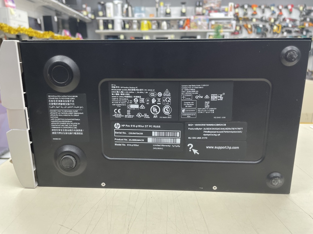 Системный блок HP; Core i7-6700T, GeForce GTX 950, 16 Гб, Нет, 1 Tb