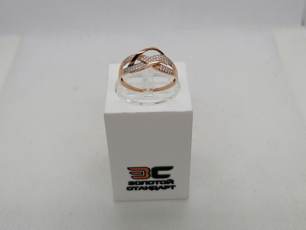 КОЛКМИ585 КОЛЬЦО С КАМНЯМИ (Au 585)