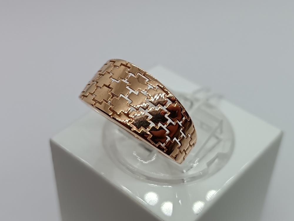 КОЛБКМ585 КОЛЬЦО БЕЗ КАМНЯ (Au 585)