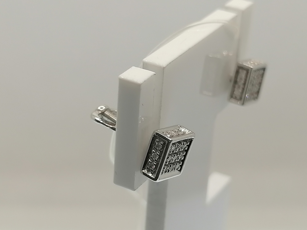 СЕРЬГИ ПУСЕТЫ Бриллиант (Au 585)