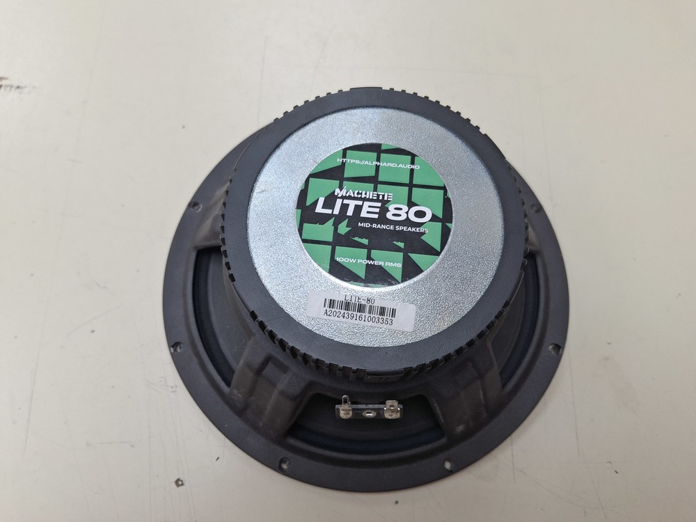 Автоакустика передняя Machete LITE-80