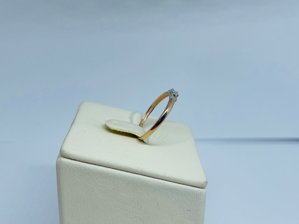 КОЛЬЦО С КАМНЕМ (Au 585)