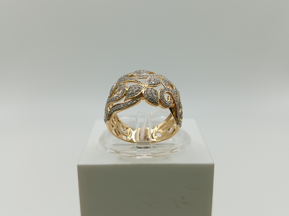 КОЛЬЦО БРИЛЛИАНТ Au 585