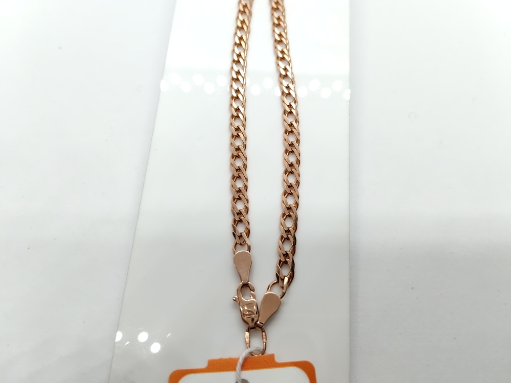 ЦЛР2585 ЦЕПЬ ПОЛНОВЕСНАЯ Ромб двойной (Au 585)