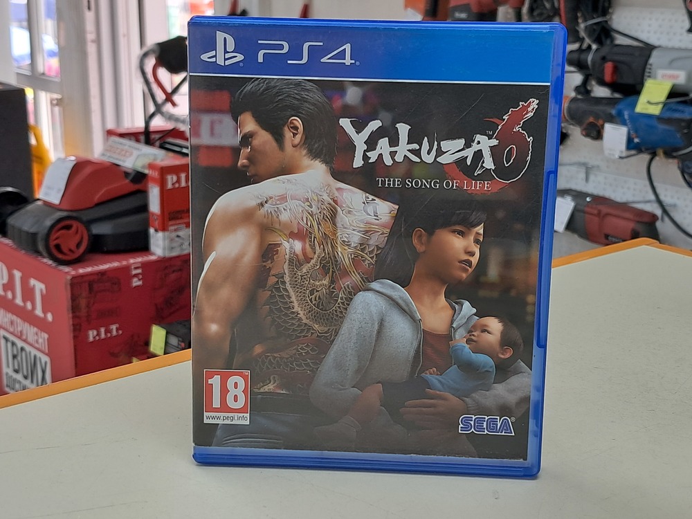 Игра Playstation 4 YAKUZA 6