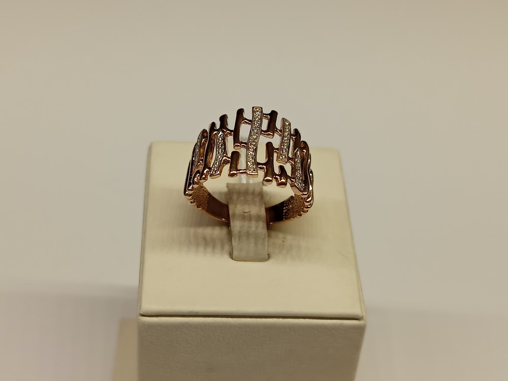 КОЛКМИ585 КОЛЬЦО С КАМНЯМИ (Au 585)