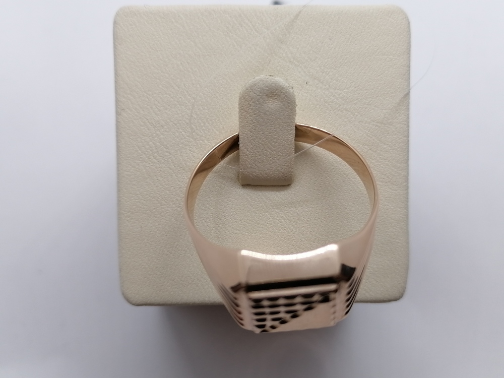 040128 КОЛЬЦО БЕЗ КАМНЯ (Au 585)