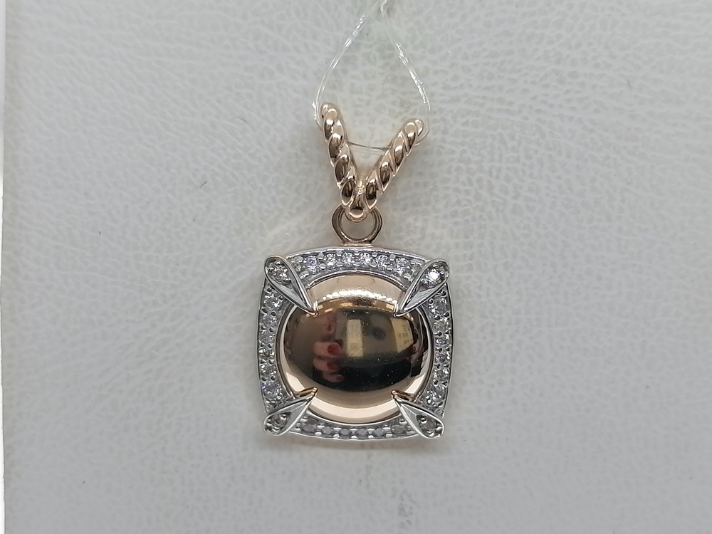 ПОДВЕСКА С КАМНЯМИ (Au 585)