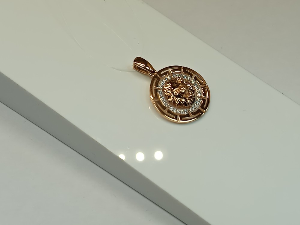 ПОДВЕСКА С КАМНЯМИ (Au 585)