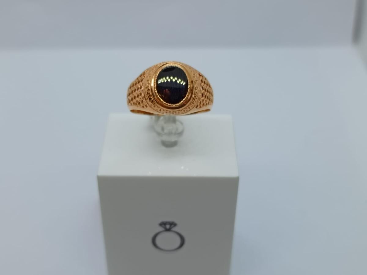 ПЕЧАТКА С КАМНЕМ (Au 585)