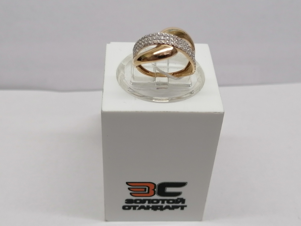 КОЛКМИ585 КОЛЬЦО С КАМНЯМИ (Au 585)