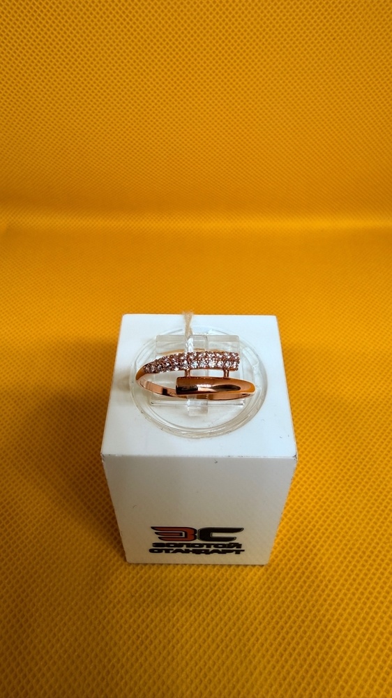 КОЛКМИ585 КОЛЬЦО С КАМНЯМИ (Au 585)