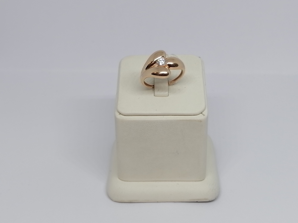 КОЛЬЦО С КАМНЕМ (Au 585)