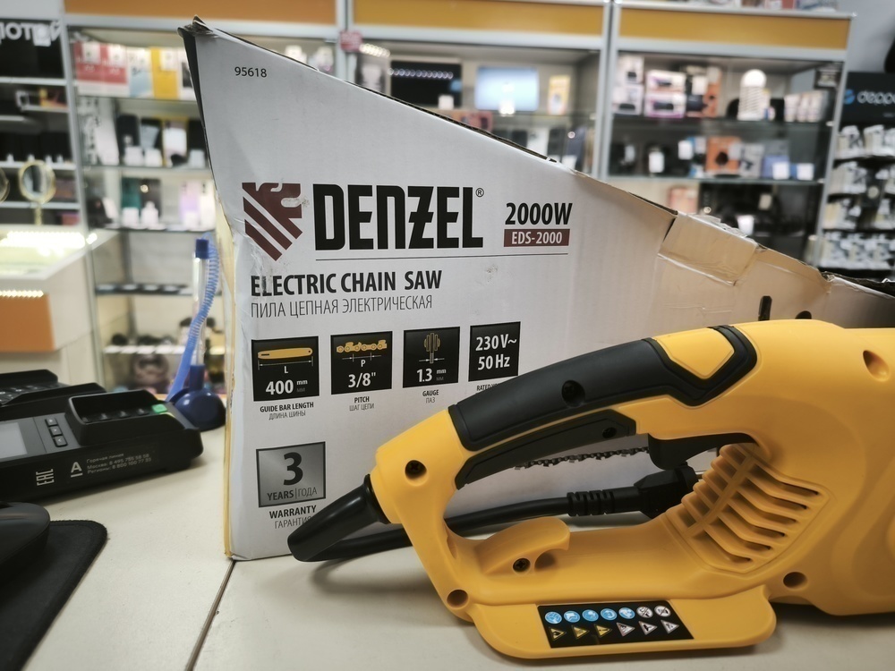 Электропила DeFort DENZEL EDS-2000;
