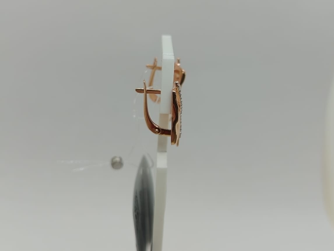 СЕРЬГИ С КАМНЯМИ (Au 585)