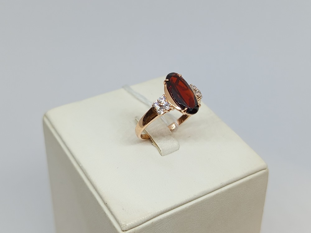 КОЛКМИ585 КОЛЬЦО С КАМНЯМИ (Au 585)