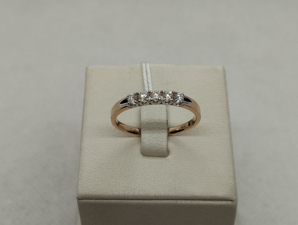 КОЛЬЦО БРИЛЛИАНТ Au 585