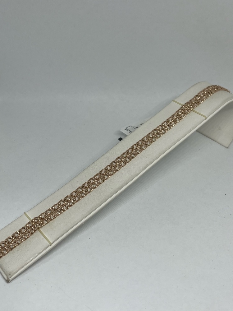 НЦ 12-076ПГ ЦЕПЬ ПУСТОТЕЛАЯ Ромб двойной (Au 585)