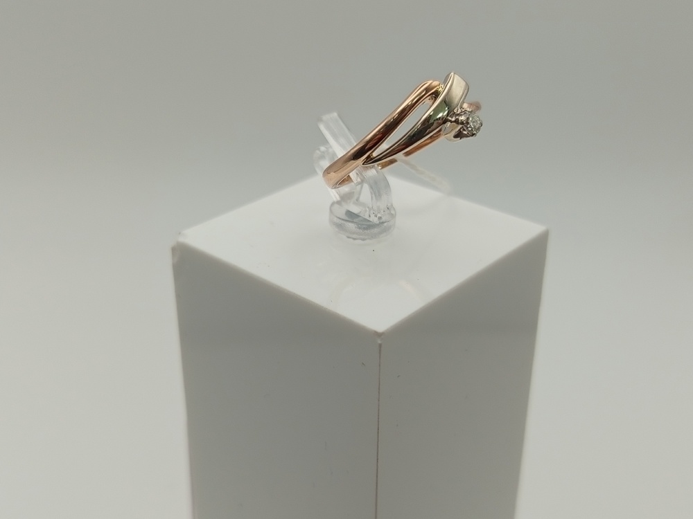 КОЛЬЦО БРИЛЛИАНТ Au 585