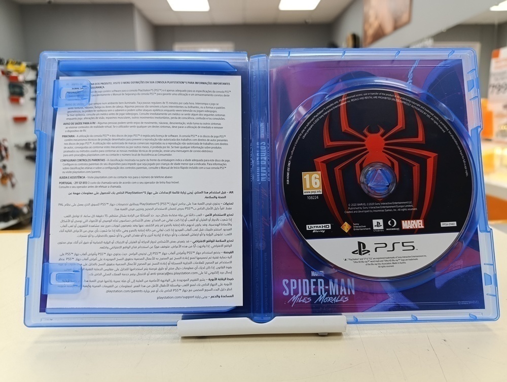 Игра Playstation 5 Spider-Man Miles Morales