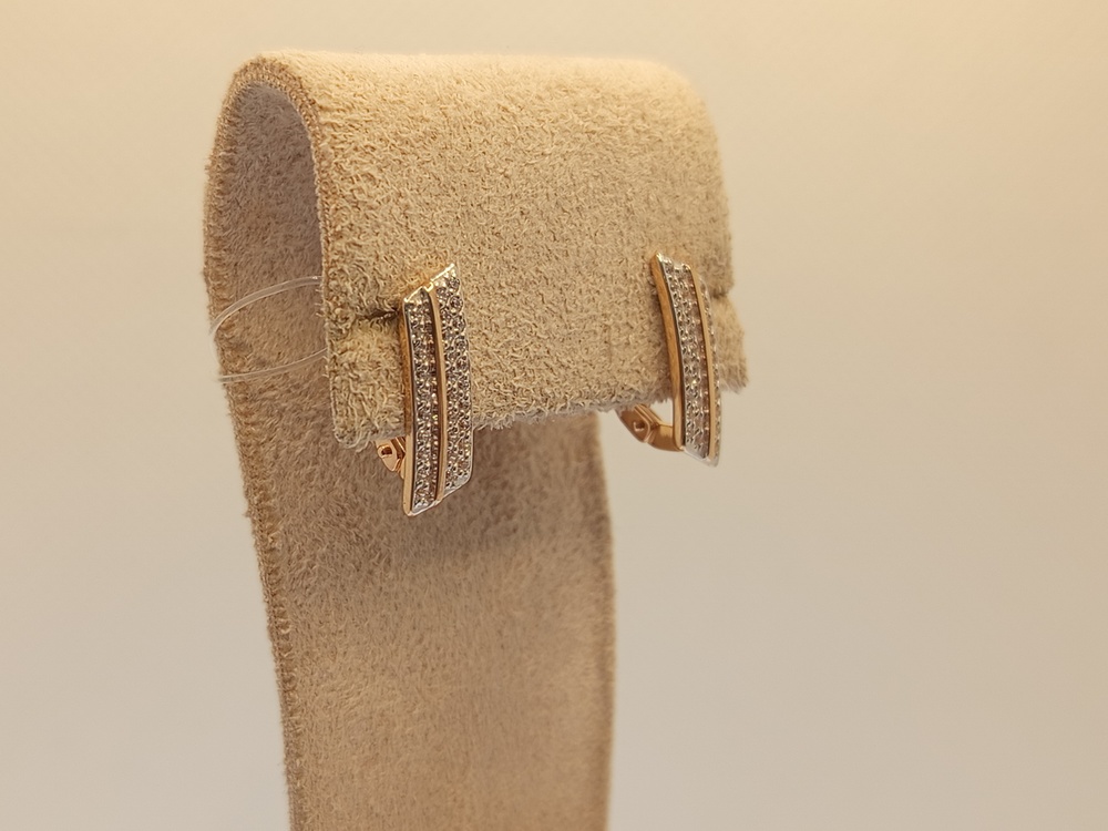 СЕРЬГИ С КАМНЯМИ (Au 585)