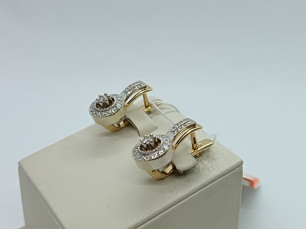 СЕРЬГИ БРИЛЛИАНТ (Au 585)