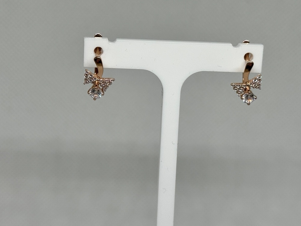 СКМИ585 СЕРЬГИ С КАМНЯМИ (Au 585)