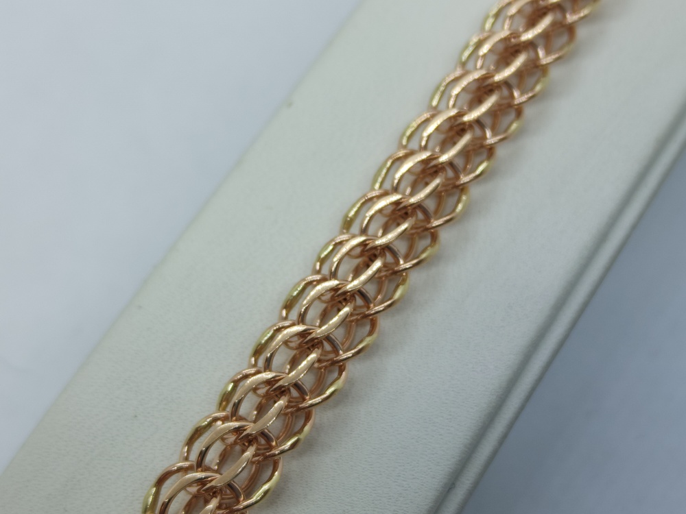 БРАСЛЕТ ПОЛНОВЕСНЫЙ Итальянка (Au 585)